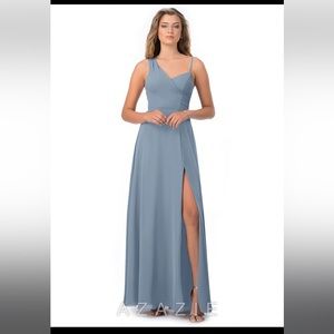 AZAZIE DESTINY Bridesmaid Dress / dusty blue